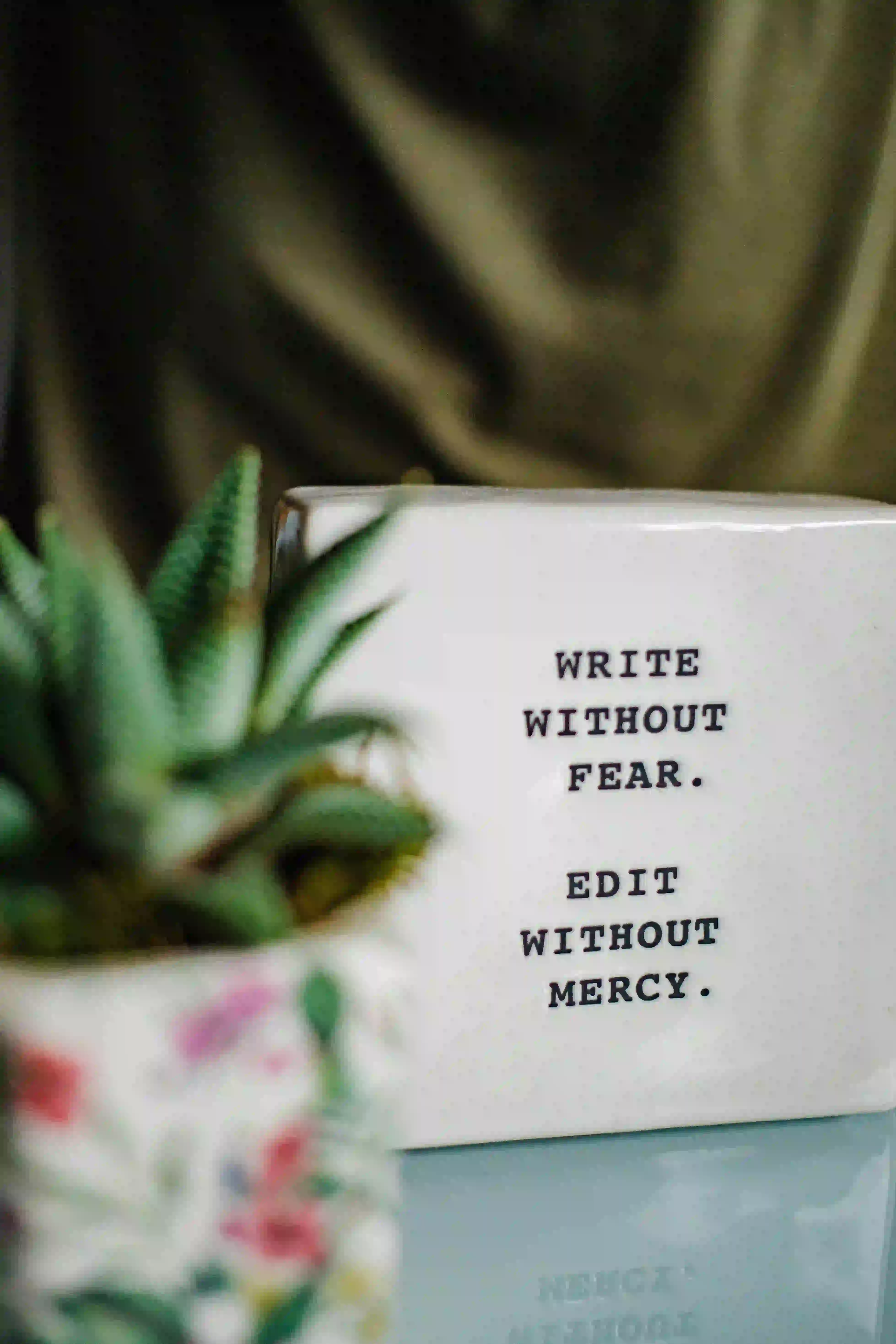 Write Without Fear, Edit Without Mercy